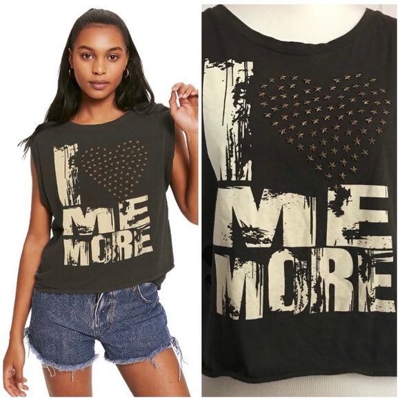 Vintage Havana Ripped Graphic Tank - Picture 1 of 10